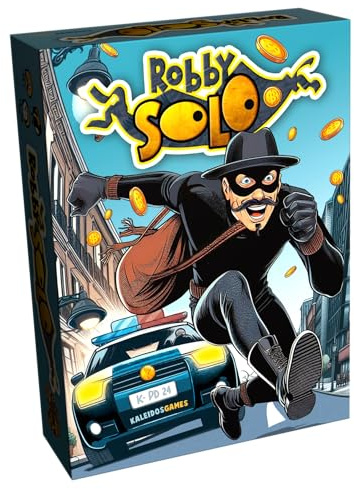 KALEIDOSGAMES Robby Solo Kartenspiel für 3-6 Spieler - werde auch Du zum Solisten des Raubüberfalls