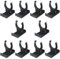 JEYORZY 10 Pezzo Battiscopa Cucina, Ganci per Zoccolo Cucina -Supporti per Zoccolo da Cucina-Clip per Battiscopa da Cucina-Clip di Fissaggio per Battiscopa - Fissaggio per Battiscopa