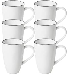 Broste Copenhagen Salt Becher mit Henkel 0,3 l Set6