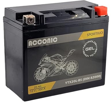ACCONIC Sportivo Gel (YTX20L-BS)