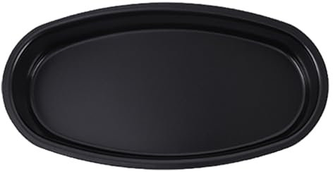 Molde ovalado para tartas de queso, utensilios elípticos, molde de plato profundo, bandeja antiadherente, recipiente para tartas de queso con liberación suave utilizado en cocina, sesiones de horneado