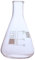 Camlab Graduated 3,3 Borosilicate Glass Erlenmeyer Flask, With Narrow Mouth, Conical Flask, Chemically Resistant and Heat Resistant, 100ml Glass Beaker, Pack of 1