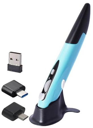 Zambuph Wireless Optical Pocket Pen Mouse For Precise Navigation Plastic Wireless Mouse Pen Gifts Handwriting