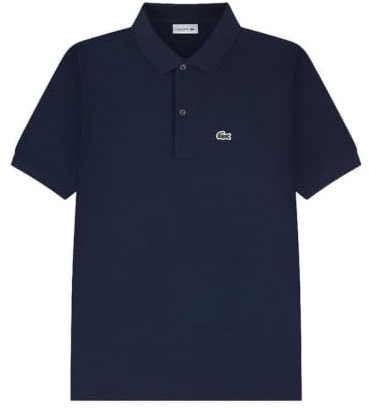 Lacoste Jungen Lcb Non-Organic Petit Pique Poloshirt, Marine, 152