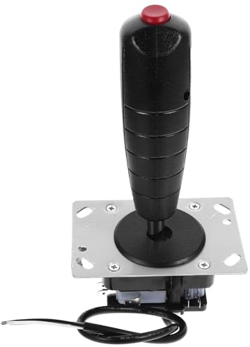 CALLARON Flight Simulation Joystick Replace Game Controllers 5 Pcs Aluminum Alloy Pvc Precise Control Easy Installation Game Console Accessories