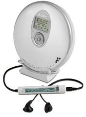 Sony D-NE800W ATRAC/MP3 CD Walkman