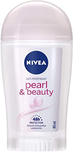 Nivea Deo Stick Pearl & Beauty, 40 ml, 3er Pack (3 x 40 ml)