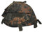 MFH Grössenverstelbarer Helmbezug mit Taschen Helm Bezug Tarnbezug Cover für Stahlhelm Camo Camouflage viele Farben (Flecktarn)