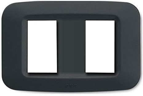 45PY002GN - PLACCA IN TECNOPOLIMERO PER SCATOLA RETTANGOLARE 2 M