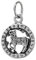 NKlaus 925 Sterlingsilber Kettenanhänger Horoskop Sternzeichen Widder Zodiak 6317