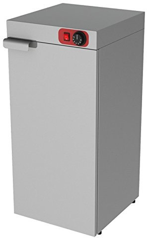 Wärmeschrank, 400x420x800 mm, Edelstahl, 1 Tür,