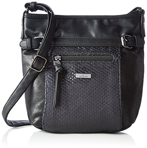 Tom Tailor Acc Damen Juna 22011 Umhängetasche, Schwarz (Schwarz 60)