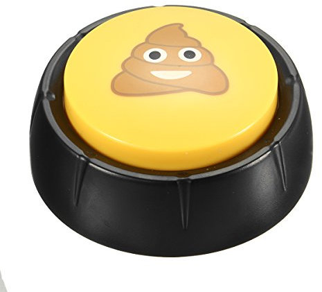 C-FUNN Strange Poop Fart Talking Button Extruded Sound Box Funny Gift Game Office EDC Gadget