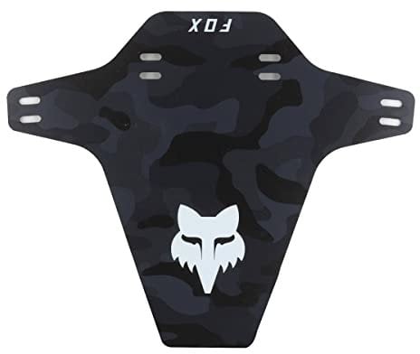 Fox Racing Front Mountain Bike Mudguard (Black/White/Logo)