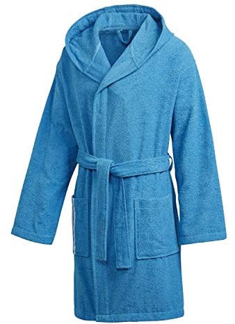 adidas Unisex-Adult Bathrobe Badematel, Shock Cyan, L