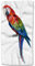 HGOD DESIGNS Ara-Handtücher, tropischer Vogel, scharlachrot, Papagei, 100 % Baumwolle, weiche Badetücher für Badezimmer, Küche, Hotel, Spa, 38,1 x 76,2 cm