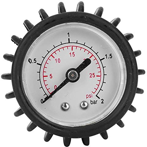Demeras Luftdruckmesser 30PSI Gummiboot Luftdruckmesser Messung Schlauchboot Einzelbarometer