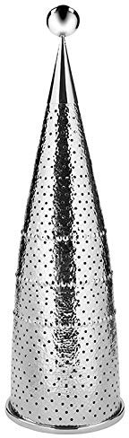 Fink Windlicht Birillo - Eisen vernickelt mit Kugel H 83 cm D 23 cm
