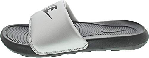 Nike Damen Victori One Badepantolette, Black Black Metallic Silver Dark, 36.5 EU