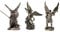 Erzengel Michael Gabriel Raphael Statue, Bronze-Finish