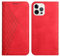 KOUYI Kompatible mit iPhone 12 Pro Max (6,7 Zoll) Hülle, Retro Premium PU Leder Weich TPU Klapphülle Kartenfächer Magnetic Standfunktion Flip Wallet Shockproof Handyhülle (Rot)