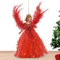 Abonda Weihnachtsengel für Baum, Engel Baum s Weihnachtsdekorationen, Engelsbaum mit Flügeln, Urlaubsparty Weihnachtsbaumschmuck