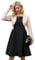 KOJOOIN Damen Bolero Festlich Pailletten Bolero Glitzer Strickjacke Elegant Kurz Cardigan Bolerojacke Langarm Open Front Shrug Cardigan Casual Top Champagnerfarbe M