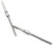 TECKEEN Ersatzteile für 7750 7751 Uhrwerk, 2 Stück, silberfarben, 0,9 mm Wickelschaft, Ersatzteile für 7750 7751 Uhrwerk-Zubehör