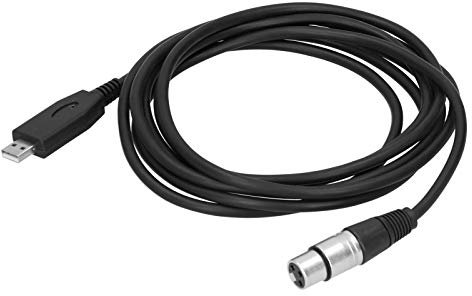 Mikrofonkabel, USB-zu-XLR-Mikrofonkabel, High-End-Qualität und Klangklarheit, Plug-Play-Mikrofonanschlusskabel (#1)