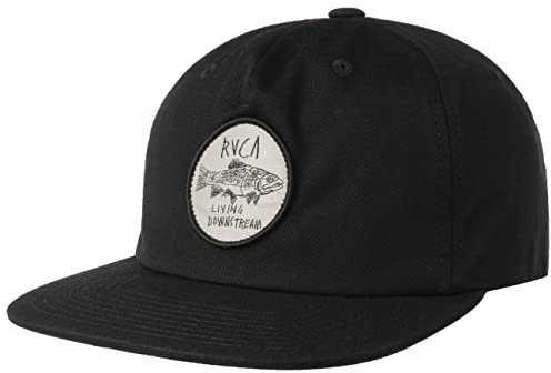 RVCA Ben Horton Sport Cap Basecap Baseballcap Snapback Damen/Herren - Snapback, mit Schirm Winter Herbst Frühjahr Sommer Frühling-Sommer Herbst-Winter - One Size schwarz