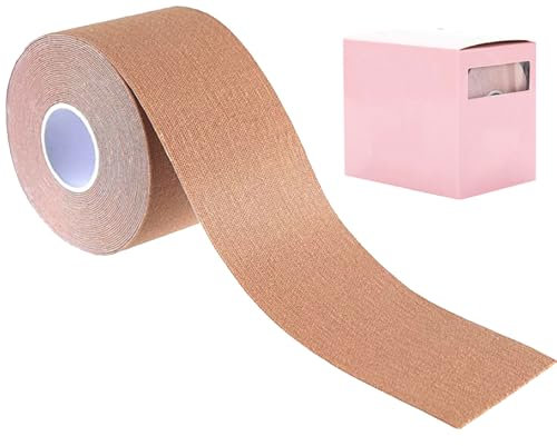 KOAHDE Nastro Adesivo per Tette,Nastro Adesivo per Seni Grandi,Nastro Invisibile per il Seno,Nastro per il Sollevamento del Seno,Reggiseno Adesivo Push Up Nastro Seno,Nastri per il Sollevamento Seno