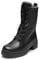 VITAFORM Stiefeletten Damen Gefüttert - Wasserabweisende Winterschuhe Damen - Warme Damen Stiefel Lammfell-Gefüttert für den Winter schwarz 41