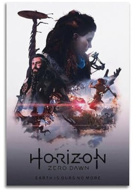 Game Horizon Zero Dawn Poster, dekoratives Gemälde, Leinwand-Wandposter und Kunstdruck, modernes Familienschlafzimmer-Dekor-Poster, 20 x 30 cm
