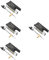 Toyvian 4 Sätze Geigenschleifen-Bibliothek Geigenbogen Musiknote Musikinstrumente Cello Instrument Bogen Frosch professionelles Geigenzubehör gemütlich Komponente Viola