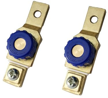 YOUNLEN Coupe Circuit Batterie de Moto,Interrupteur de Coupure de Courant,Déconnecteurs de Batterie pour Moto,12 V,Paquet de 2