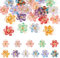 Beadthoven Blumen-Anhänger für Schmuckherstellung, Halsketten, Armbänder, Ohrringe, Basteln, Glas