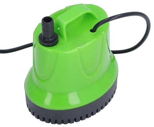 Pompe de Fontaine Aquatique, Pompe à Eau D'Aquarium de Bassin 100 W avec Aspiration Puissante, Protection Chauffante Intelligente, Moteur en Céramique (EU)