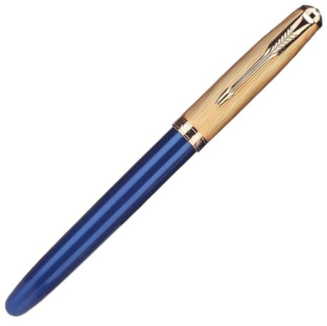 Ranvi Penna stilografica Jinhao 85 pennino extra fine 0,38 mm (blu)
