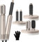 Air Styler 5 en 1 Set, 1000W Air Styler Secador y Rizador de Pelo Aire Rizador De Rizo Cepillo Suavizante Pelo Rizador del Cabello cepillo automático de volumen para todo tipo de cabello para alisar