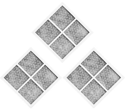 ZUADZAFC 3PCS Fridge Freezer Air Filter，Compatible For LG，LT120F，Compatible For Kenmore，469918 LFX25991ST MX2992,Refrigerator Air Filter Replacement Part
