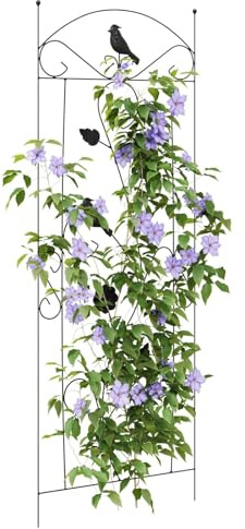 vidaXL Gartenzaun 3 STK. Schwarz 110 x 40 cm Stahl