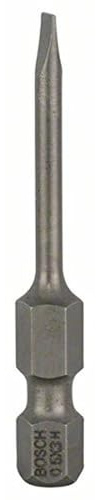 Bosch Zubehör 2607001473 Schrauberbit Extra-Hart S 0,5x3,0, 49 mm