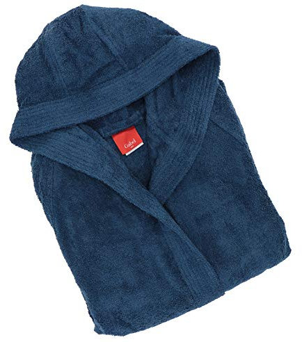 Gabel 09900 290 Peignoir pour Adulte, 100% Coton, Bleu, Taille XXXL