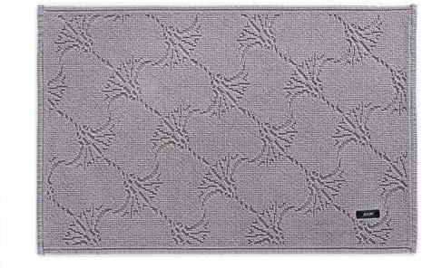 JOOP! Badteppich NEW CORNFLOWER 60 x 90 cm kiesel
