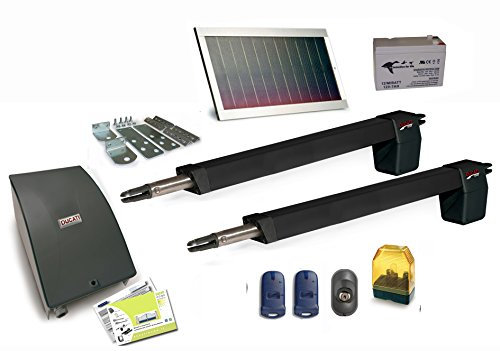 Motorización Solar para puerta batiente 2 hoja HC812-300
