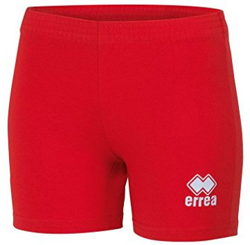 Errea - Mallas de Voleibol para Mujer, Rojo y Blanco, Rojo/Blanco, Large