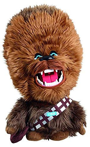 Jazwares Wars - SW02260 - Chewbacca, Funktionsplüschfigur, Roar und Rage mehrfarbig einheitsgröße