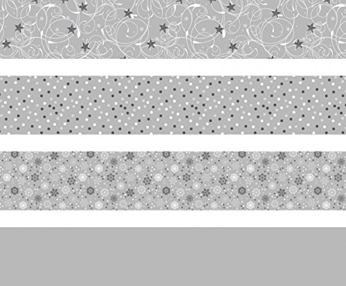 HEYDA Faltpapierstreifen für Fröbelsterne, silber 204875536