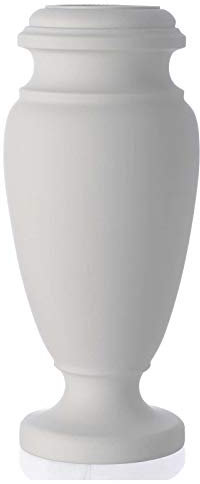 Holyart Vaso portafiori per cimitero Marmo Sintetico