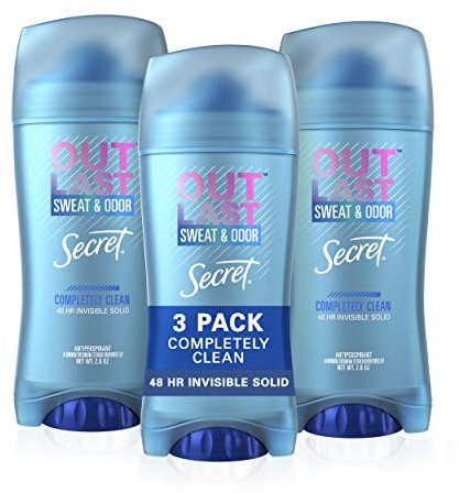 Secret Outlast Xtend Antiperspirant & Deodorant Invisible Solid, Completely Clean 2.6 Oz by Secret